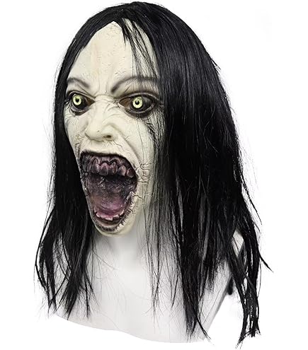 Máscara De Látex Sonriente Para Halloween - Aspecto Aterrador Y Realista | DIY Y Talla Única Adulto