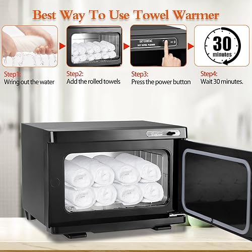 Towel Steamer Hot Towels At Home Hot Towel Warmer,Medium