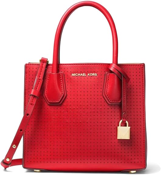 michael kors red crossbody bag