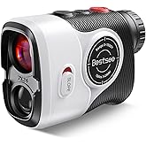 Bestsee Golf Rangefinder with Slope & Red Backlight, 1500Yards Laser Range Finder, 0.3s FlagLock Vibration, 7X Magnification, Magnet Stripe, 85% Transmission Lens for Golfing/Hunting, Golf Accessories