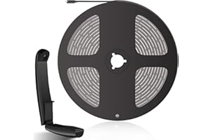 FFJ TV14.7ft Cuttable TV Backlight Sync to 55-65 Inch TVs, LED Backlight Strip, TV Lights with Sensor