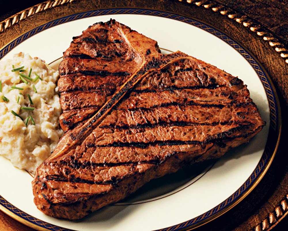 Kansas City Steaks 4 (18oz.) Bonein Ribeye Grocery