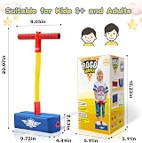Toyzey Pogo Jumper Stick Toy for Children 3-12 Blue Brand Toyzey view 5