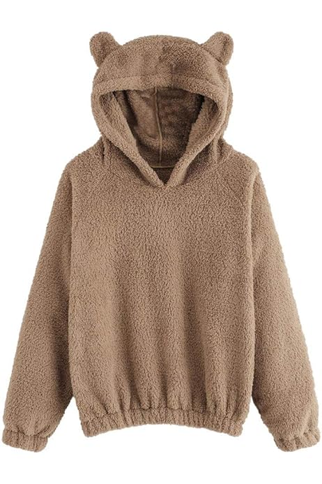 teddy hoodie coat