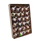 Kurt Adler Early Years Mini Glass Ornament Set of