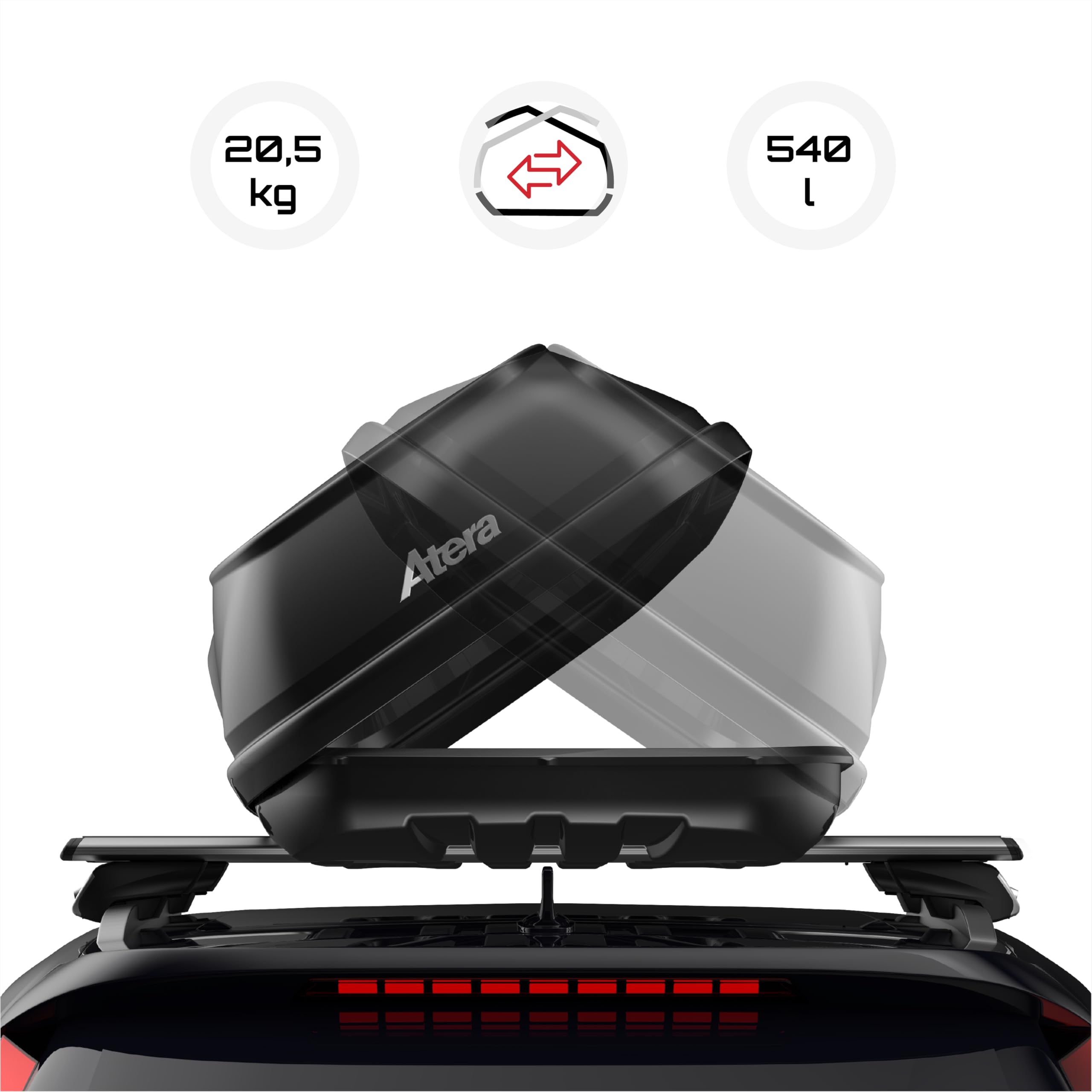 ATERA 082295 Dachbox schwarz 3