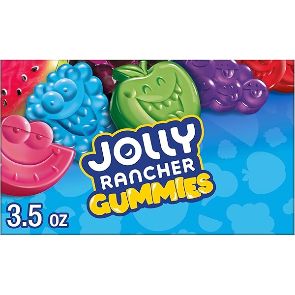 JOLLY RANCHER GUMMIES ORIGINAL FRUIT FLAVORED CANDY BOX,...