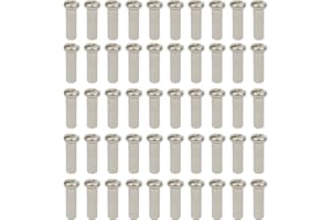QIXIAMO 50PCS Brass Nipple 14G 13G 12G Mountain Road Bicycles Wheel Scooter Bike Brass Bike Part Coated