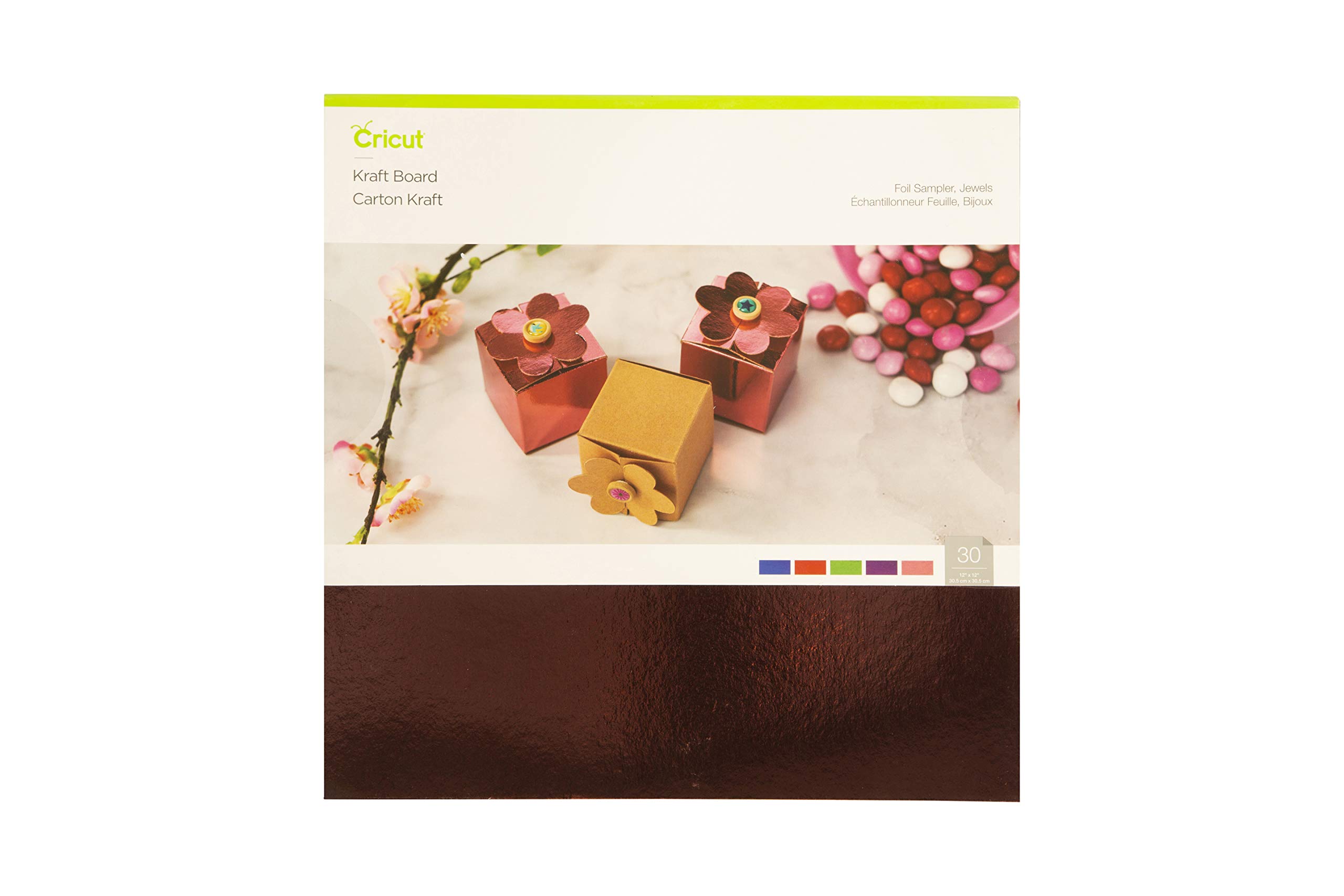 FOIL KRAFTBOARD Jewels 12X12(30)