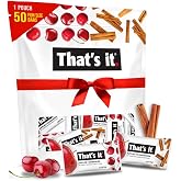 That&rsquo;s it. Fun Size Fruit Bars Variety Pack (50 Pieces, 10g Each), Non-GMO, Kosher, Gluten Free, Breakfast Snacks, Allergy Friendly (Cherry-Cinnamon)