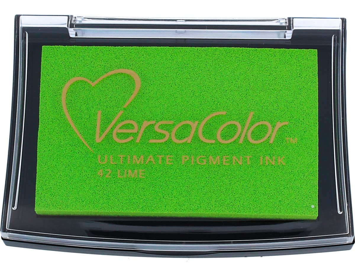 Tsukineko VC042 Versacolor Pigment Ink Pad - Lime — image 1