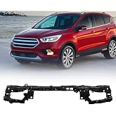 Radiator Support Core Upper &amp; Bracket Compatible with 2013 2014 2015 2016 2017 2018 2019 Ford Escape, 13-18 C-MAX OEM Replacement Part CJ5Z8A284A Black