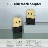 EasyULT USB Bluetooth 5.1 Adapter Dongle for Windows 10/8/7 Micro Size view 3
