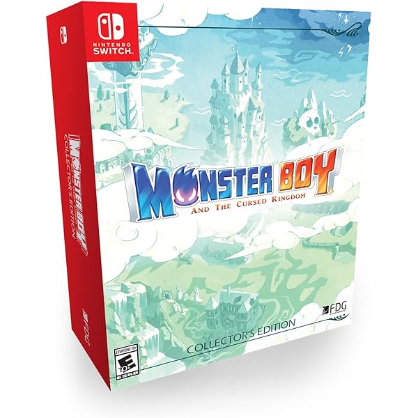 Amazon.com: モンスターボーイ 呪われた王国 - Switch (Non-US Version