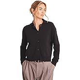 NAADAM Womens, Luxe Cashmere Collared Cardigan,