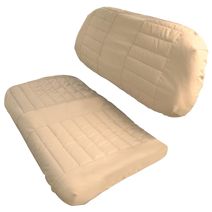 Classic Accessories Fairway Golf Cart Padded Seat Cover, Sand Amazon