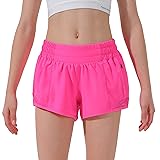 Aurefin Girls Athletic Shorts, Lightweight Running