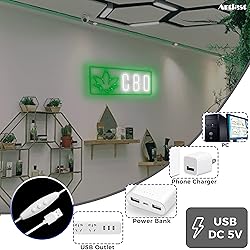 Artlast CBD Neon Sign LED CBD Neon Light for CBD