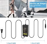 LabTEC 54.6V 2A Lithium Battery Charger for 48V 13S Li-ion Battery view 4
