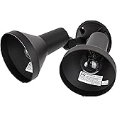 Nuvo SF77/495 Flood Outdoor Wall-Mounted Floodlight,2-Light, Dark Bronze