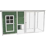 Kct Pisces Malaga Coop Chicken House With Cover Amazoncouk Pet