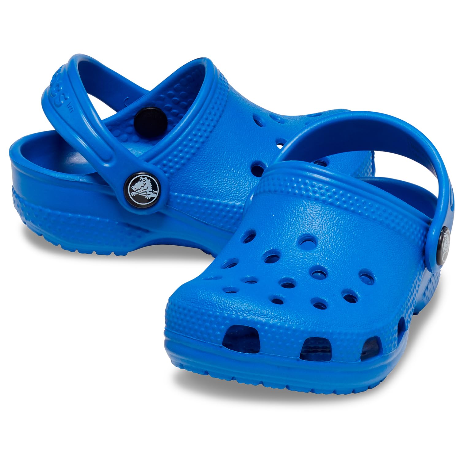 Crocs Classic Littles Clogs (Infant) Blue Bolt 2-3 Infant M