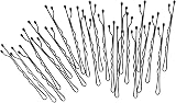 Laicky 200 Count Black Bobby Pins with Box Hair Grips Wave Clips 5.2cm view 4
