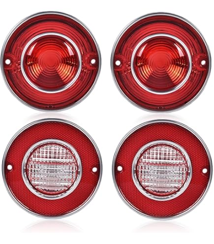 パーツ Corvette 1974-1982 Bubble Taillight Kit 1974-1982 Corvette LED Bubble Tail Light Assembly