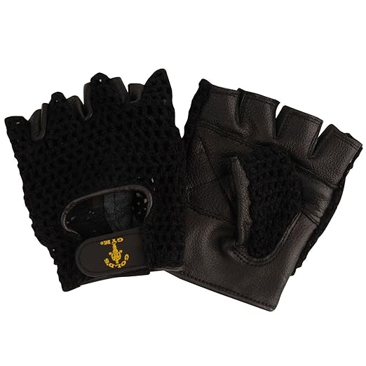 GOLDS GYM Mesh Back Weight Gloves Black, XL Amazon.co.uk Sports & Outdoors