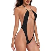 SHERRYLO Micro Bikini Extreme Slingshot G String Sling Bikinis Slutty Exotic Swimsuit Thong Bathing Suit Lingerie for Women