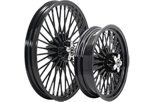 TOFR 21x2.15 16x3.0 Front Rear Wheels Rims 36 Big Fat Spoke For Harley FLSTC Heritage Softail Classic 2008-2017 2009 2010 201