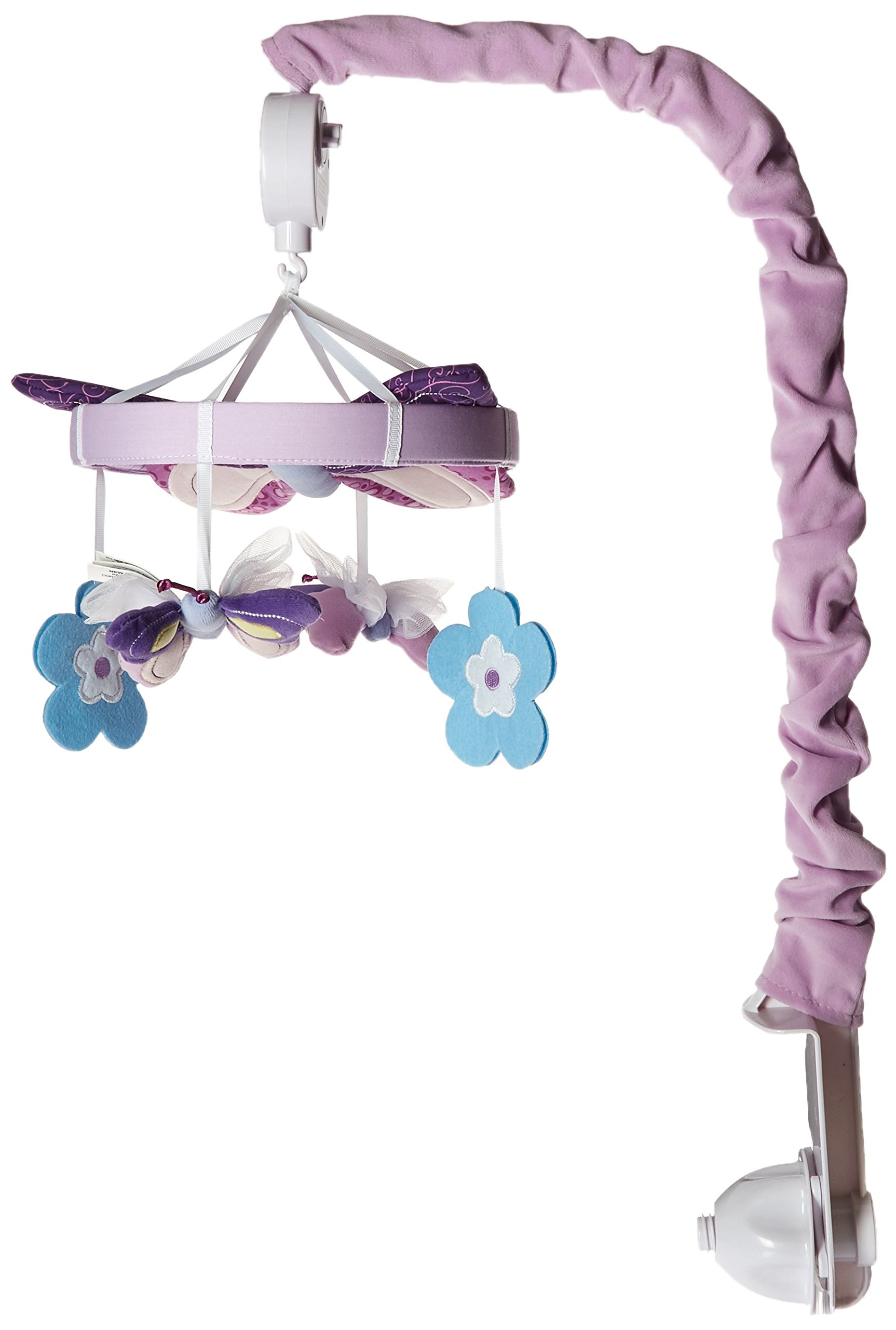 Lambs & Ivy Bedding Sheet, Butterfly Lane, 5 Count Crib