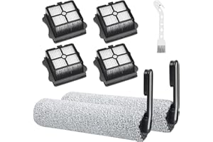 YUEYEE S5 Replacement HEPA Filter and Brush Roller Set for Tineco Floor ONE S5 PRO & S5 PRO 2 & iFLOOR 5 Breeze - Complete Cordless Wet Dry Vacuum Cleaner