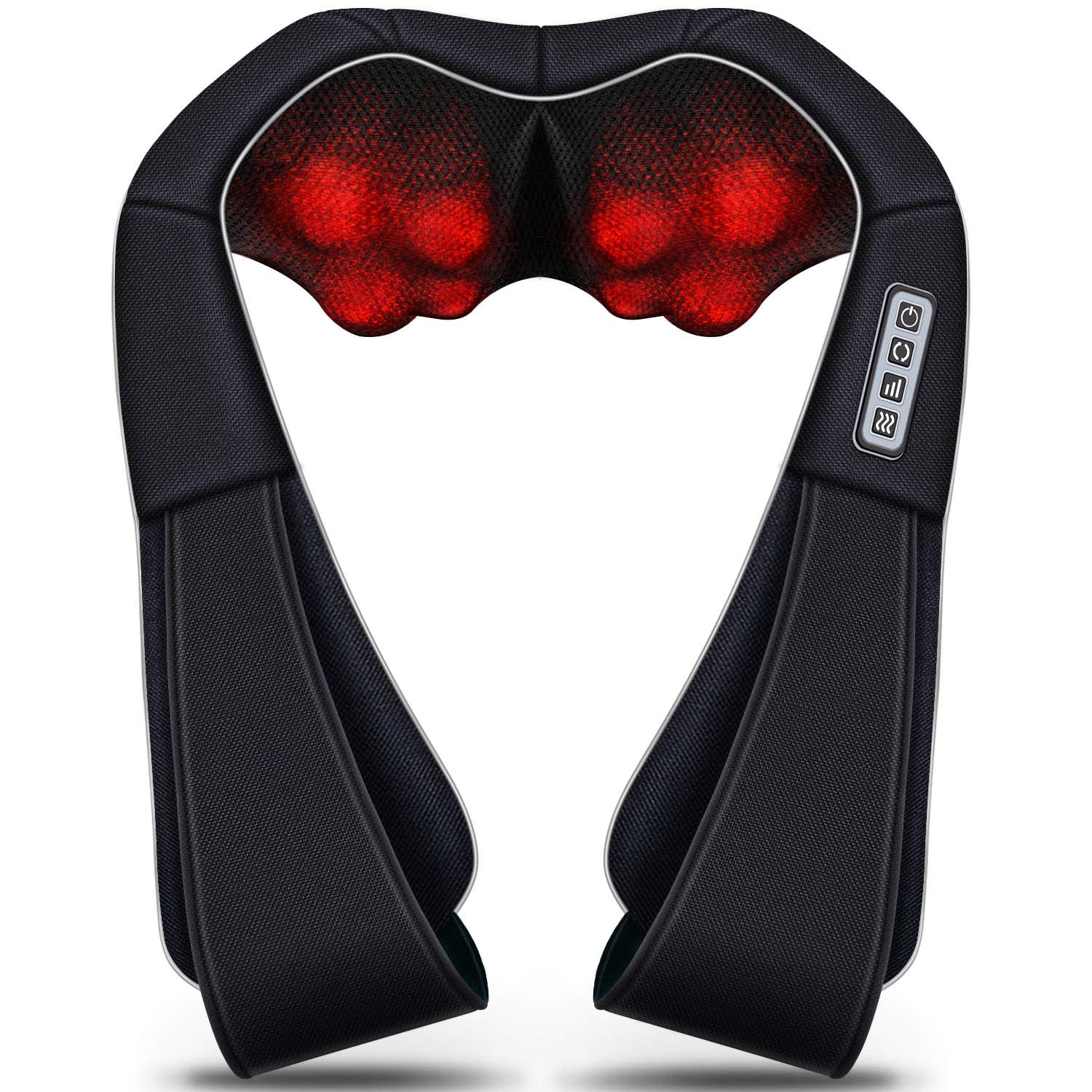 VIKTOR JURGEN Shiatsu Neck Massager with Heat for Neck, Shoulder, Back Pain Relief, Mothers Day Gifts for Mom, Wife, Women, Dad, Husband, Men, Ideal for Fathers Day, Christmas, Birthdays