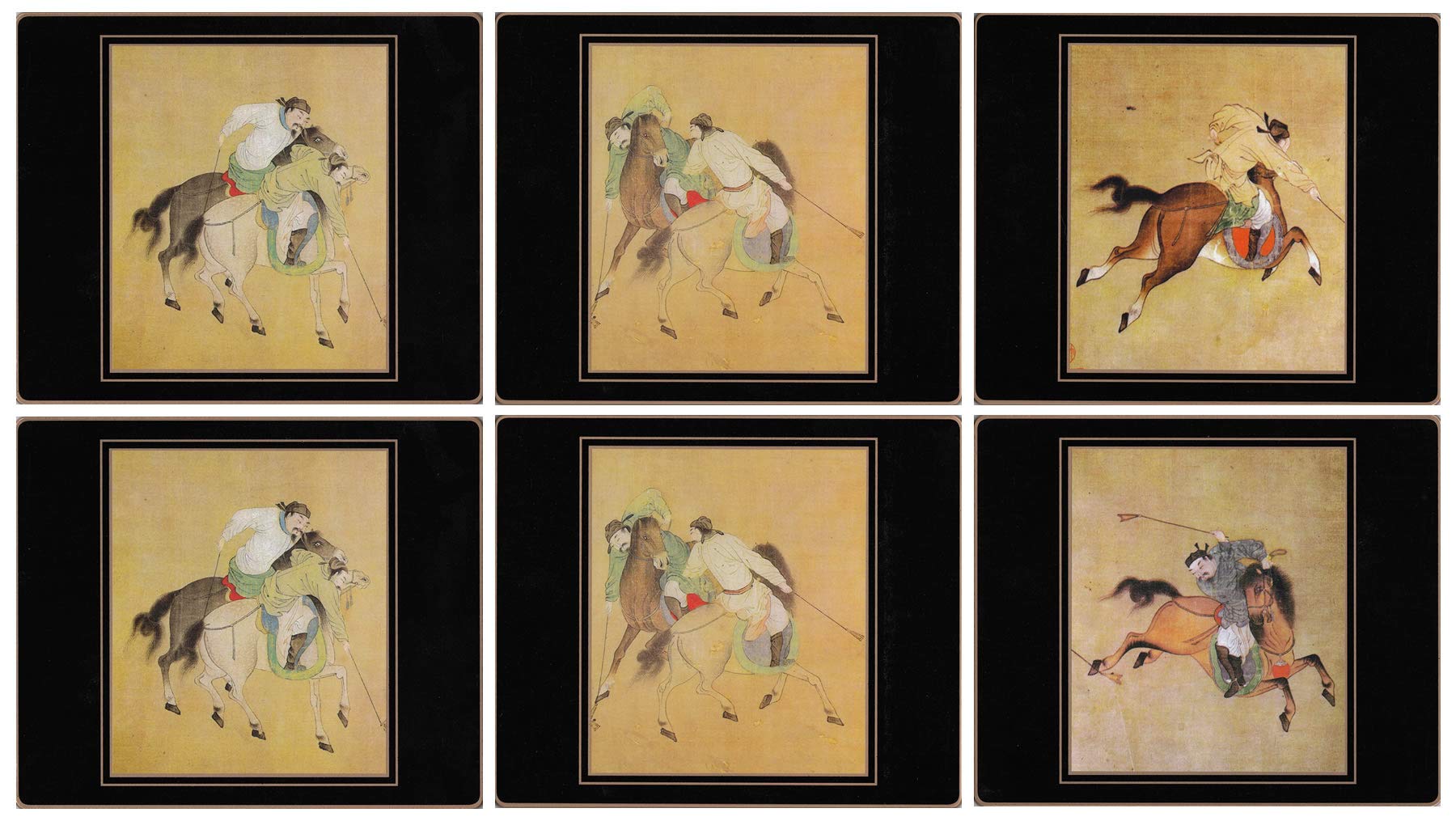 Lady Clare Traditional Coasters Ming Polo