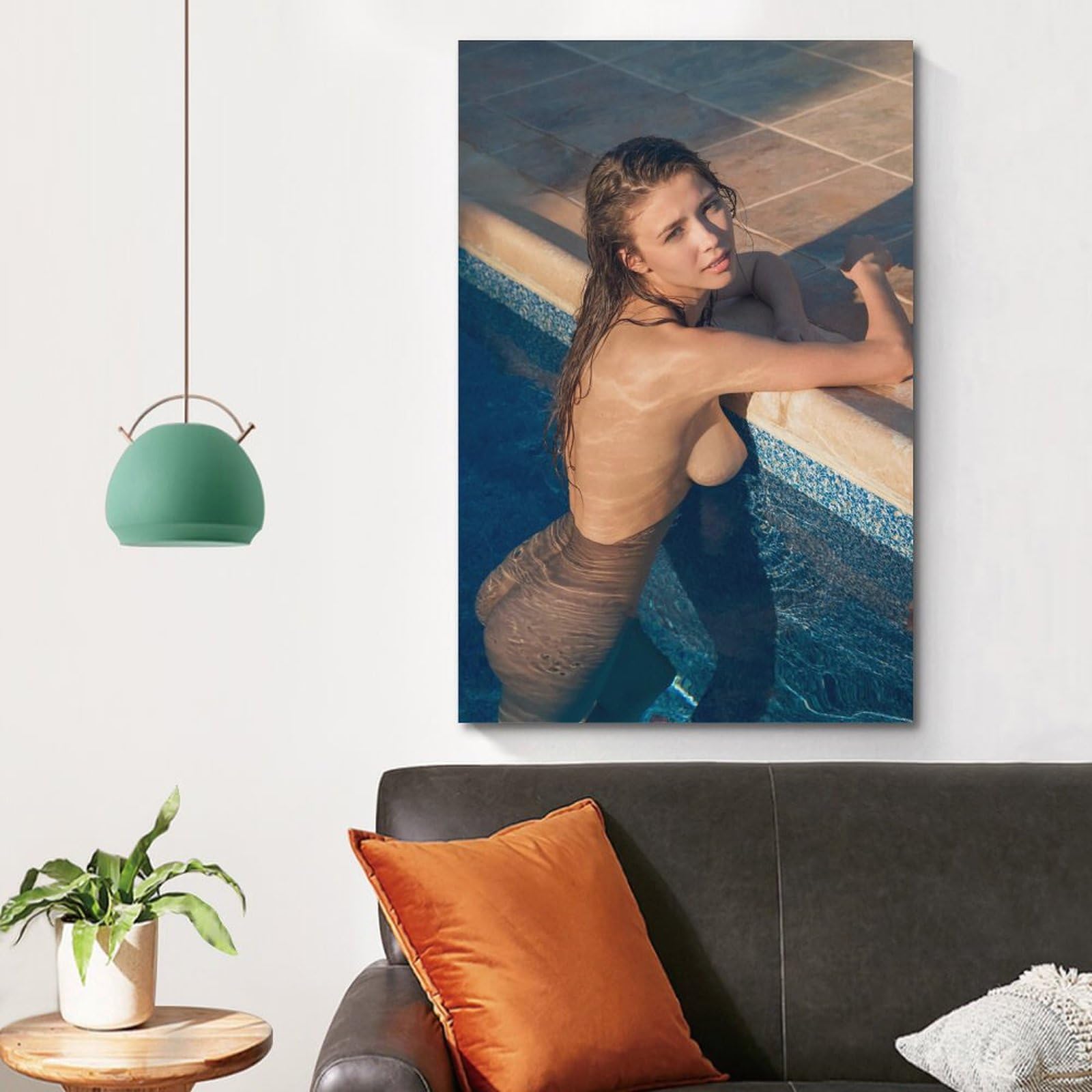 Fangool Sexy Mila Azul Boobs Porn Star Poster For Room Aesthetic And Bedroom, Canvas Art Poster