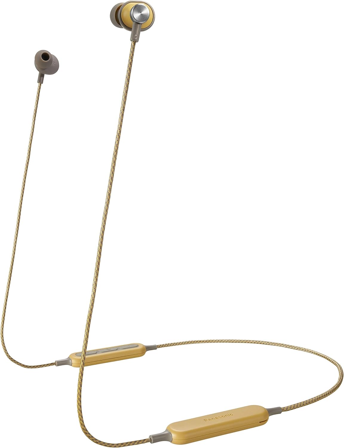 Panasonic RP-HTX20BE-C In Ear Wireless Bluetooth Headphones, Retro Style with Microphone
