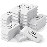 Mr. Pen- White Pencil Eraser, 24 Pack | Large Latex Free Block Erasers Bulk for School, Office, Art Sketching, Homework, Exams, Clean Smudge-Free Correction