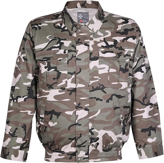 Amazon Co Jp Itiebo 空調 服 ファン付き バッテリー付き 作業着 長袖 半袖 ベスト 熱中症対策服 アウトドアスポーツ 登山 釣り ゴルフ バイク エアコン服 作業服 スポーツジャケット 服 ファッション小物