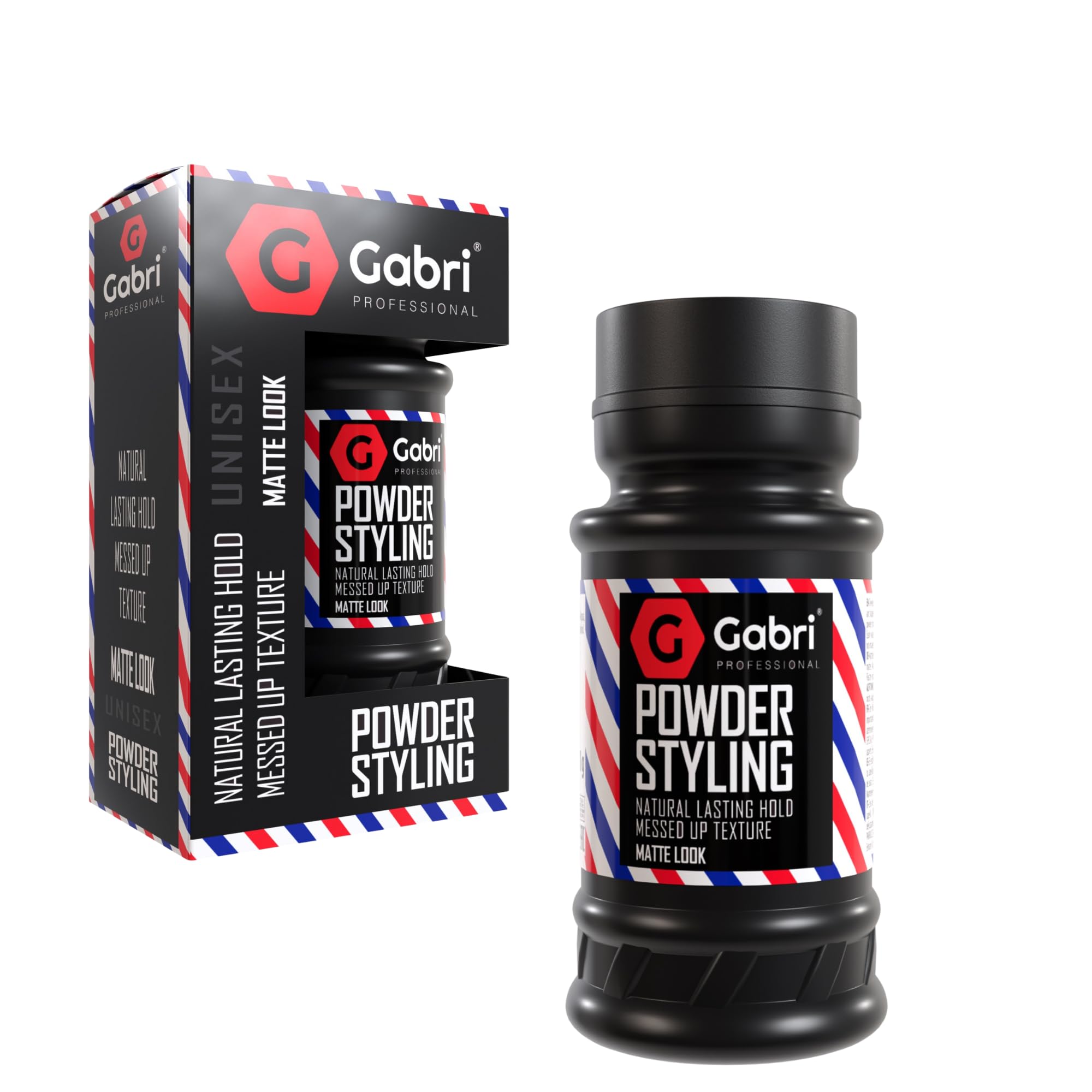 Gabri Texture Powder 21g, Hair Styling Powder, Hair Powder Men, Natural Matte Look & Flexible Hold Styling Dust (Matte Look, 21 g (Pack of 1))