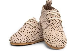 Piper Finn Low Top Oxford Kids Shoes Girls & Boys Dress Shoes Girls' & Boys' Oxfords Toddler Boots with Waxed Leather, Cotton Laces, Cushioned Insoles & Soft/Hard Soles