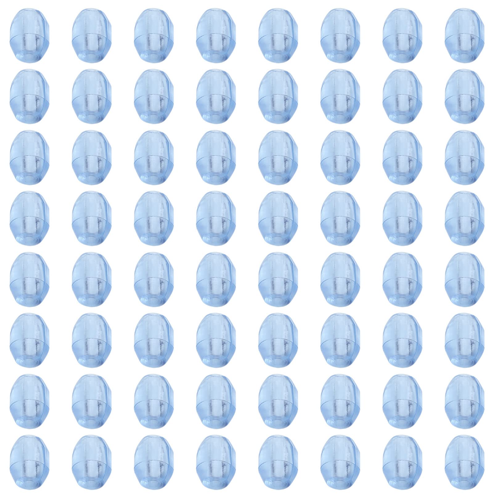 VILLCASE 100PCS Kitchen Sink Rack Feet, Sink Drain Basket Rubber Feet Drying Rack Feet Pad Replacement Rack Anti- Scratch Feet for Home Kitchen