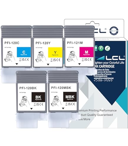 Amazon.com: Canon PFI-120MBK PFI-120BK PFI-120C PFI-120M PFI