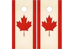 Corn Hole Decals 24x48in Set of 2 Weatherproof Laminated Vinyl Board Wraps Game Accessories Adhesive Skins Tailgate Party Bac