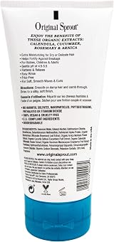 Original Sprout Curl Calmer Kids Curly Hair Cream Rosemary Calendula 118ml view 7