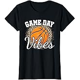 Game Day Basketball Cute Women Girls Basketball T-Shirt