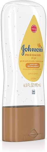 Johnson's Baby Oil Gel 6.5 Ounce with Cocoa Butter Shea Moisturizing view 5