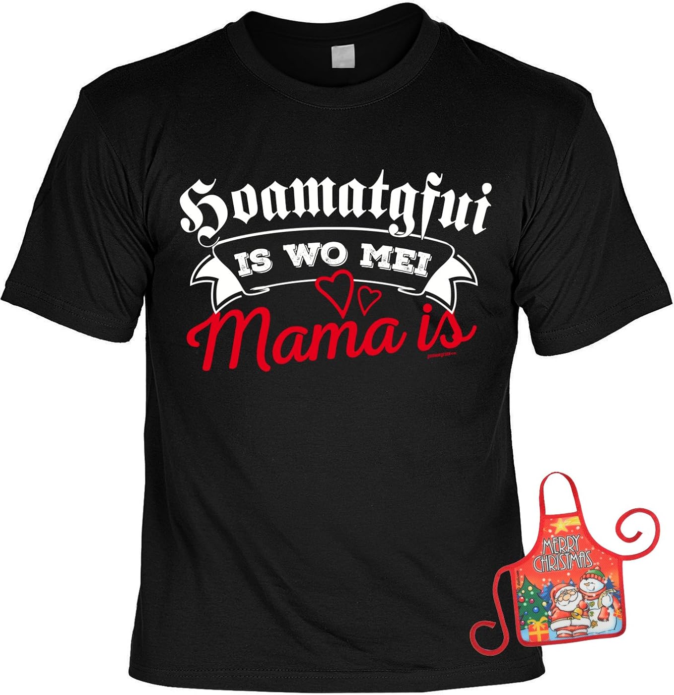 Bayrische Mama Set lustiges Sprüche TShirt + Minischürze