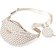 Crossbody Sling Bag Purse for Women,Sling Bag for Women Small Belt Chest Bum Bag Checkered Crossbody bag for Daily Shopping Travel