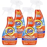 Tide Laundry Stain Remover, Removes The Deepest and Toughest of Stains, No Color, 21.5 Fl Oz, Pack of 4